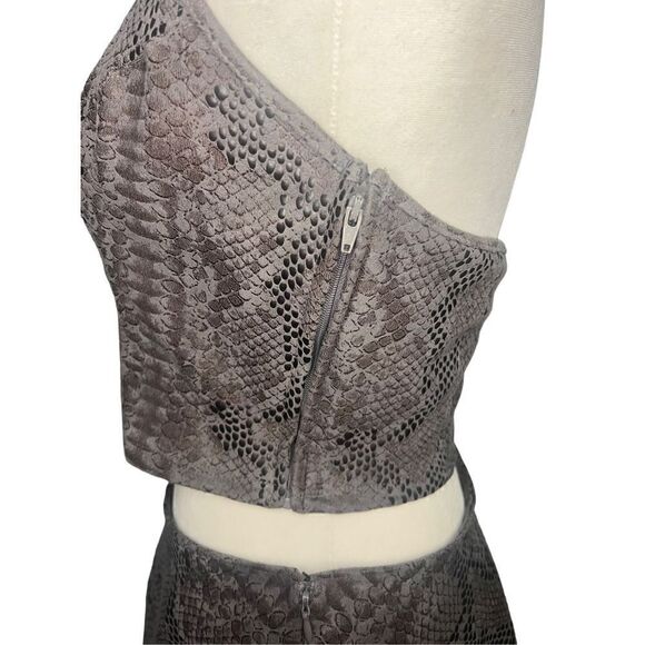 Guess Snakeskin Faux Leather 2-Piece Set - Women’s M - Picture 5 of 10